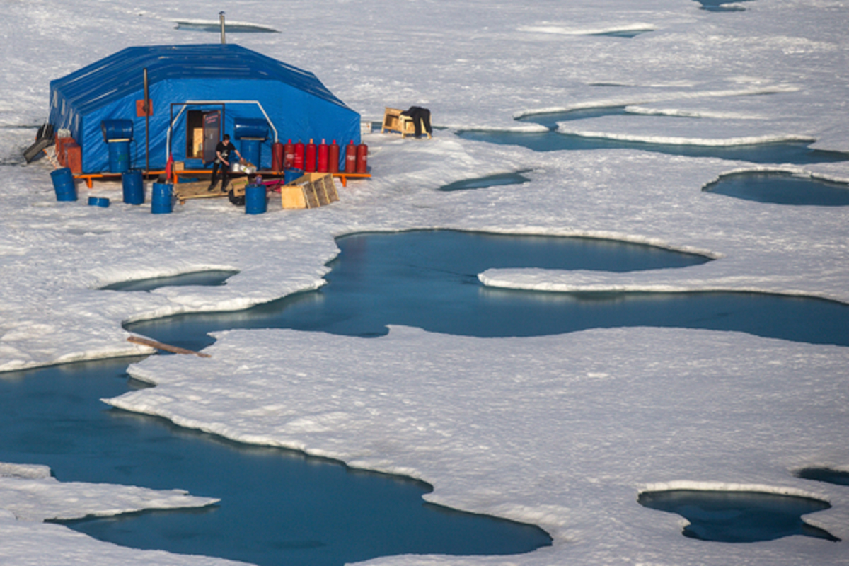 Дрейфующие Полярные станции в Арктике
